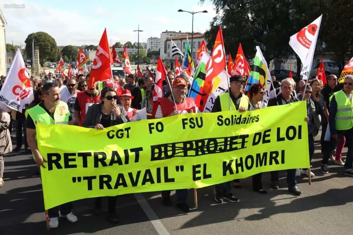 La stratégie de Macron en matière de droit du travail